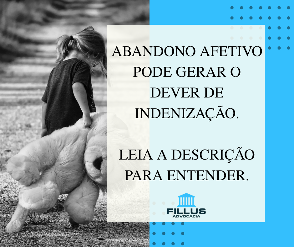 Abandono afetivo gera indenização?